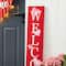 Glitzhome® 3.5ft. Valentine's Wooden Welcome Porch Sign